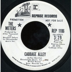 The Meters Cabbage Alley USED VINYL 7INCH 45 RPM PROMO