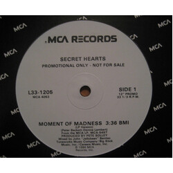 Secret Hearts Moment Of Madness USED VINYL 12INCH PROMO