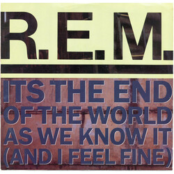 R.E.M. Its The End Of The World As We Know It (And I Feel Fine) USED VINYL 7INCH PROMO