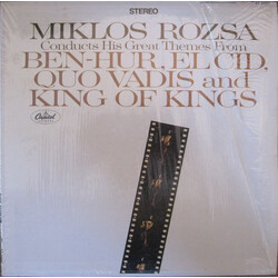 Miklós Rózsa Conducts His Great Themes From Ben-Hur, El Cid, Quo Vadis And King Of Kings Vinyl LP USED