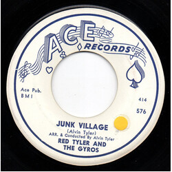 Alvin "Red" Tyler & The Gyros Happy Sax / Junk Village USED VINYL 7INCH 45 RPM SINGLE