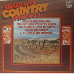 Various Smash Hits Country Style No. 3 Vinyl LP USED