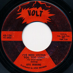 Otis Redding I've Been Loving You Too Long (To Stop Now) / I'm Depending On You VINYL 7" USED