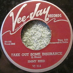 Jimmy Reed Take Out Some Insurance USED VINYL 7INCH 45 RPM