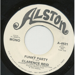 Clarence Reid Funky Party USED VINYL 7INCH 45 RPM SINGLE PROMO STEREO MONO