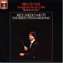 Anton Bruckner / Riccardo Muti / Berliner Philharmoniker Symphony No. 4 - 'Romantic' Vinyl LP USED