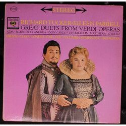 Richard Tucker (2) / Eileen Farrell / Fausto Cleva / Columbia Symphony Orchestra Great Duets From Verdi Operas Vinyl LP USED