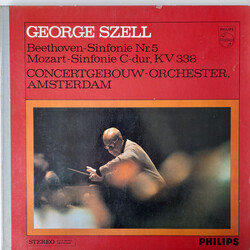 Ludwig van Beethoven / Wolfgang Amadeus Mozart / George Szell / Concertgebouworkest Symphony No. 5 / Symphony No. 34 In C Major, K.388 Vinyl LP USED