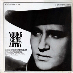 Gene Autry Young Gene Autry Vinyl LP USED