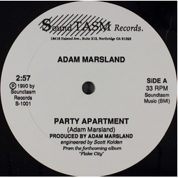 Adam Marsland Party Apartment / Character Development Vinyl 12" USED