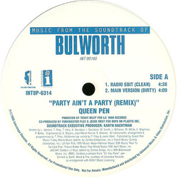 Queen Pen Party Ain't A Party (Remix) USED VINYL 12INCH 33 S RPM PROMO