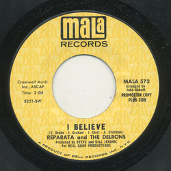 Reparata And The Delrons I Believe / It's Waiting There For You Vinyl 7" USED