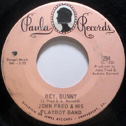 John Fred & His Playboy Band Hey, Bunny / No Letter Today USED VINYL 7INCH SINGLE