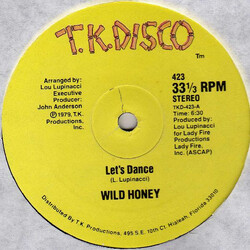 Wild Honey Let's Dance / Liberated Woman VINYL 12" USED