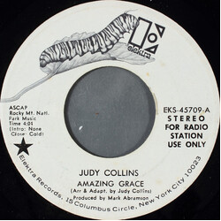 Judy Collins Amazing Grace USED VINYL 7INCH 45 RPM SINGLE PROMO