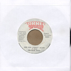 Frankie Paul Deh Pon Street Again USED VINYL 7INCH 45 RPM SINGLE