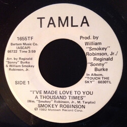 Smokey Robinson I've Made Love To You A Thousand Times USED VINYL 7INCH 45 RPM SINGLE PROMO