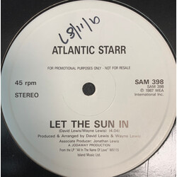 Atlantic Starr Let The Sun In USED VINYL 12INCH PROMO