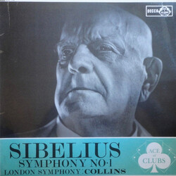 Jean Sibelius / Anthony Collins (2) / London Symphony Orchestra Symphony No.1 In E Minor (Opus 39) Vinyl LP USED