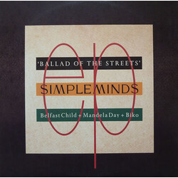 Simple Minds Ballad Of The Streets USED VINYL 12INCH 45 RPM EP