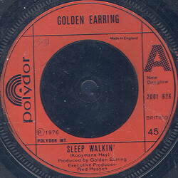 Golden Earring Sleepwalkin' USED VINYL 7INCH SINGLE 45 RPM