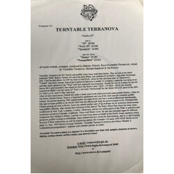 Turntable Terranova Fiasko EP USED VINYL 12INCH EP WHITE LABEL