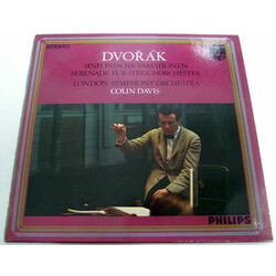 Antonín Dvořák / Sir Colin Davis / The London Symphony Orchestra Sinfonische Variationen / Serenade Fur Streichorchester Vinyl LP USED