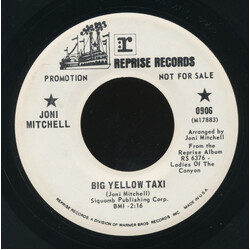 Joni Mitchell Big Yellow Taxi USED VINYL 7INCH 45 RPM SINGLE PROMO