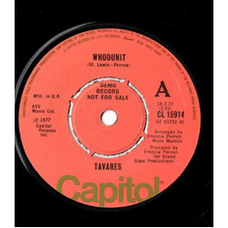 Tavares Whodunit USED VINYL 7INCH 45 RPM SINGLE PROMO