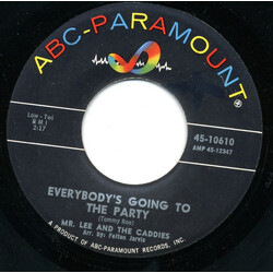 Myron Lee & The Caddies Everybody's Going To The Party / Honky Tonk Song USED VINYL 7INCH 45 RPM SINGLE