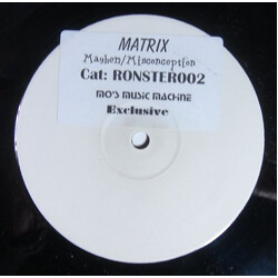 Matrix (36) Mayhem / Misconception USED VINYL 12INCH WHITE LABEL