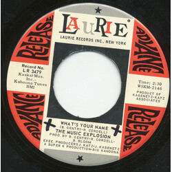 The Music Explosion What's Your Name / Call Me Anything USED VINYL 7INCH 45 RPM SINGLE PROMO