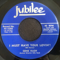 Gene Nash I Must Have Your Lovin'! / Dandy Lion USED VINYL 7INCH 45 RPM