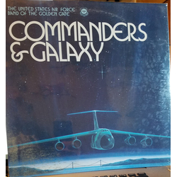 Air Force Band Of The Golden Gate / Commanders Jazz Ensemble / Air Force Band Of The Golden Gate Galaxy Commanders & Galaxy Vinyl LP USED