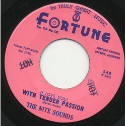 The Nite Sounds Cheese Cake / (I Love You) With Tender Passion USED VINYL 7INCH 45 RPM