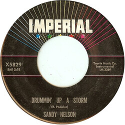 Sandy Nelson Drummin' Up A Storm USED VINYL 7INCH 45 RPM SINGLE
