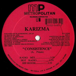 Karizma (5) Consistence USED VINYL 12"
