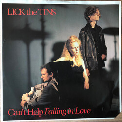 Lick The Tins Can't Help Falling In Love USED VINYL 12INCH