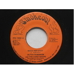 Dutch Robinson And The Caretakers Make Her Stay / The Old Man And Dad USED VINYL 7INCH SINGLE