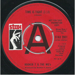 Booker T & The MG's Time Is Tight USED VINYL 7INCH SINGLE PROMO REISSUE