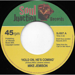 Mike Jemison Hold On, He's Coming USED VINYL 7INCH 45 RPM