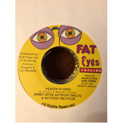 Mikey Spice / Anthony Malvo / Anthony Red Rose Heaven Is Here Vinyl 7" USED