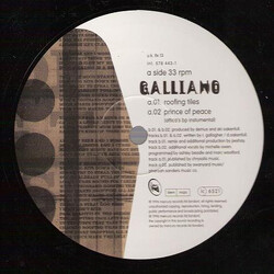 Galliano Roofing Tiles USED VINYL 12INCH 33 S RPM SINGLE