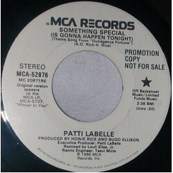 Patti LaBelle Something Special (Is Gonna Happen Tonight) USED VINYL 7INCH 45 RPM PROMO
