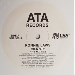 Ronnie Laws Identity USED VINYL 12INCH 33 S RPM