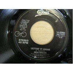Heatwave Lettin' it Loose USED VINYL 7INCH