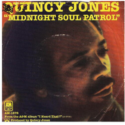 Quincy Jones Midnight Soul Patrol / Brown Soft Shoe USED VINYL 7INCH SINGLE 45 RPM