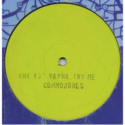 Commodores Why You Wanna Try Me / Celebrate USED VINYL 12INCH WHITE LABEL