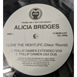 Alicia Bridges I Love The Nightlife (Disco 'Round) Vinyl 12" USED