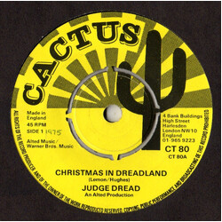 Judge Dread Christmas In Dreadland USED VINYL 7INCH 45 RPM SINGLE